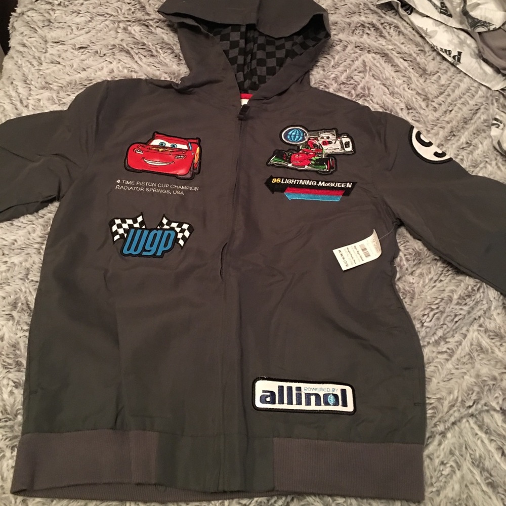 Grey Cars light jacket (NEW)